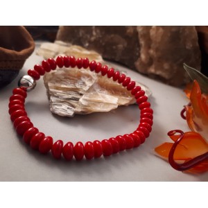 Armband "Iris-Red"